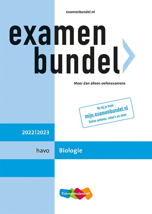 Foto van Examenbundel havo biologie 2022/2023 - paperback (9789006639599)