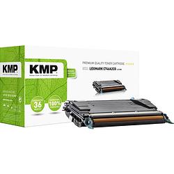 Foto van Kmp toner vervangt lexmark c746a2cg cyaan 7000 bladzijden l-t119c