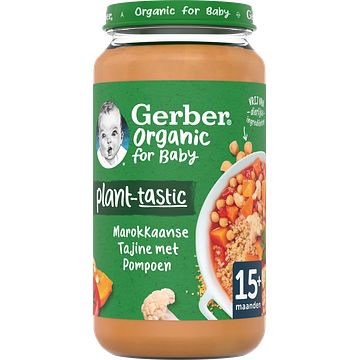 Foto van Gerber® planttastic marokkaanse tajine met pompoen 15+ bij jumbo