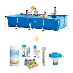 Foto van Intex zwembad - frame pool - 450 x 220 x 84 cm - inclusief ways onderhoudspakket