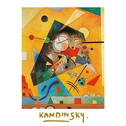 Foto van Wassily kandinsky - harmonie tranquille kunstdruk 60x80cm