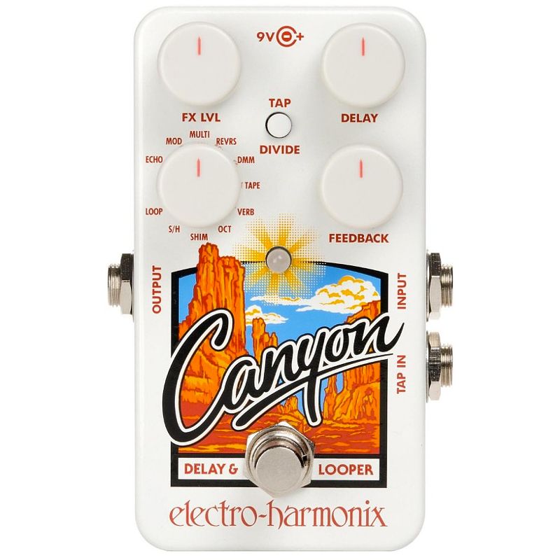 Foto van Electro harmonix canyon delay & looper pedaal