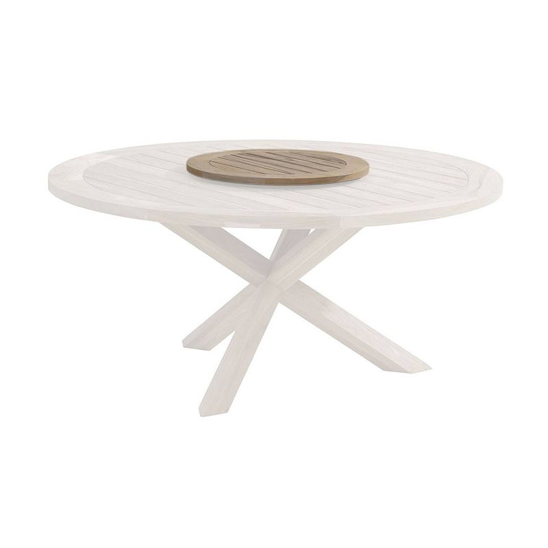 Foto van 4 seasons louvre lazy susan teak hout