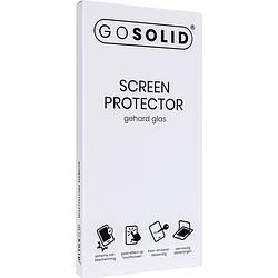 Foto van Go solid! achterkant screenprotector voor iphone xs gehard glas