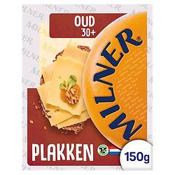 Foto van Milner 30+ oud kaas plakken 150g bij jumbo