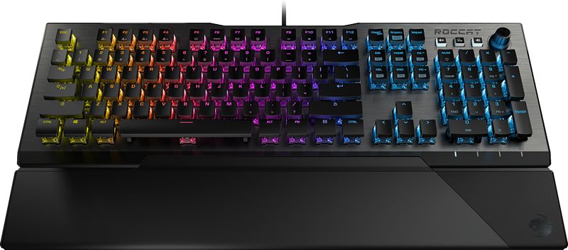 Foto van Roccat vulcan 120 aimo mechanisch rgb gaming toetsenbord qwerty