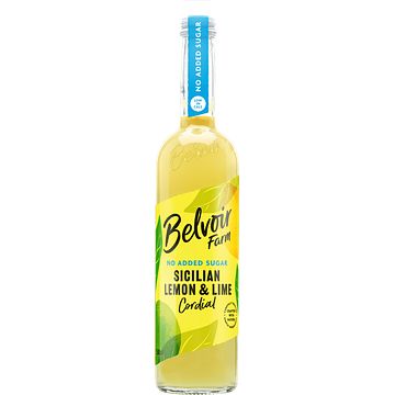 Foto van Belvoir farm sicilian lemon & lime cordial 500ml bij jumbo