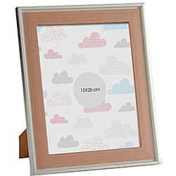 Foto van Giftdecor fotolijst 25 x 20 cm hout/glas zachtroze