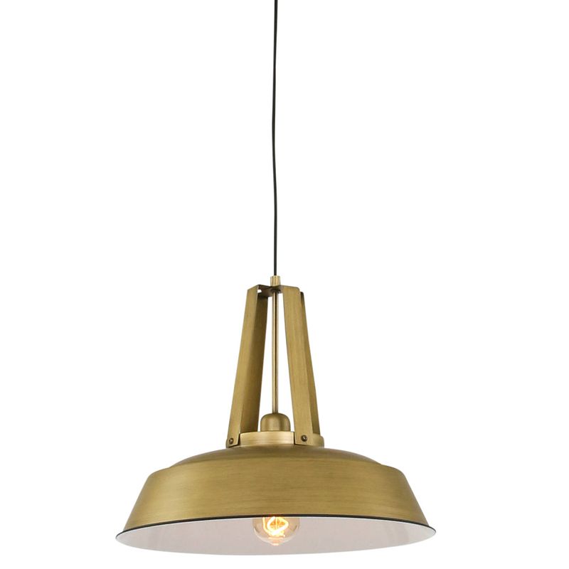 Foto van Mexlite luna hanglamp goud