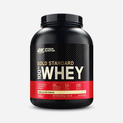 Foto van Gold standard 100% whey protein