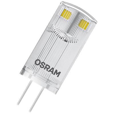 Foto van Osram 4058075758001 led-lamp energielabel f (a - g) g4 0.9 w = 10 w warmwit (ø x h) 12 mm x 12 mm 5 stuk(s)