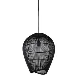 Foto van Light & living - hanglamp yumi - 34x34x40 - zwart