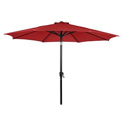 Foto van Felix parasol met slinger en kantelfunctie ø 3 m, rood.
