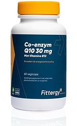 Foto van Fittergy co-enzym q10 met vitamine b12 capsules