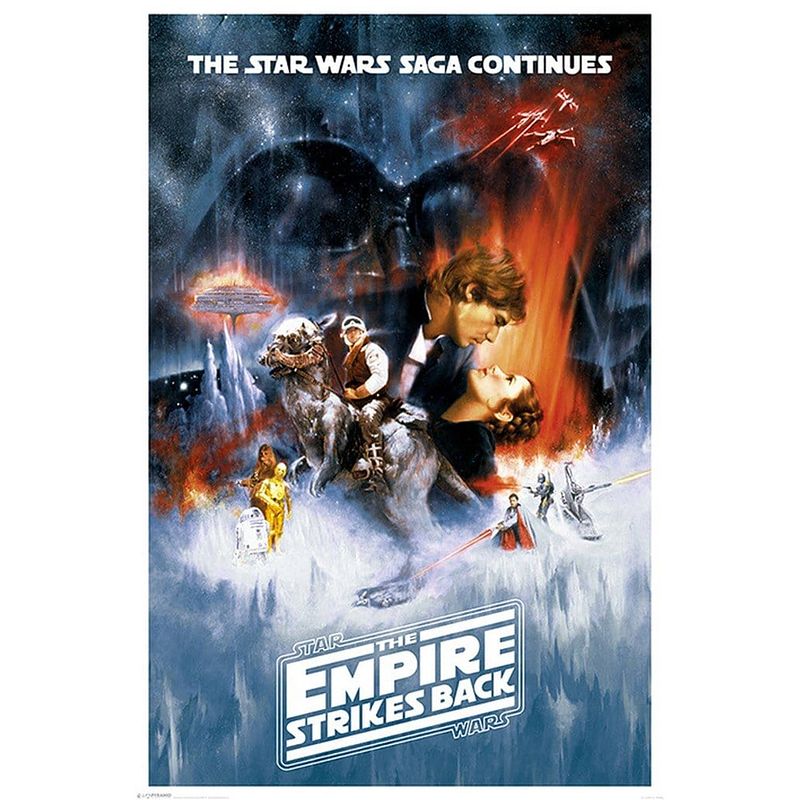 Foto van Pyramid star wars the empire strikes back one sheet poster 61x91,5cm