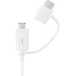 Foto van Samsung mobiele telefoon kabel [1x usb - 1x micro-usb, usb-c stekker] 1.50 m usb, micro-usb, usb-c