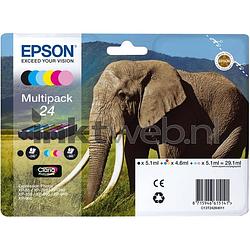 Foto van Epson 24 multipack zwart en kleur cartridge