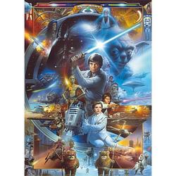 Foto van Komar star wars luke skywalker collage fotobehang 184x254cm 4-delen