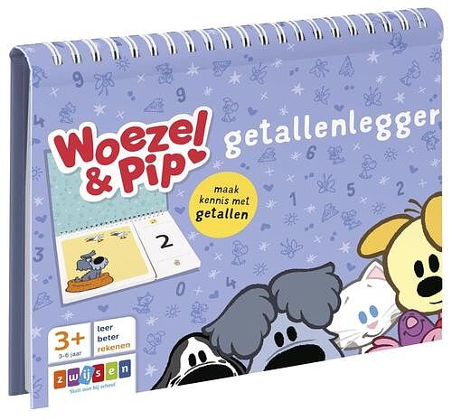 Foto van Woezel & pip getallenlegger - spiraalgebonden (9789048740116)