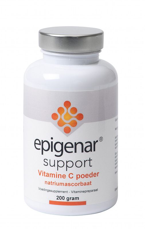 Foto van Epigenar support vitamine c natriumascorbaat poeder