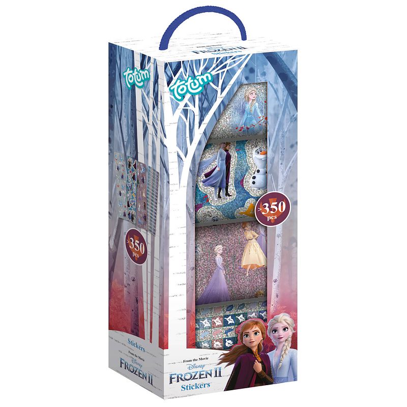 Foto van Totum frozen 2 stickerbox 4 rollen