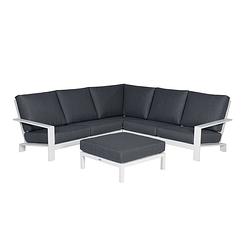 Foto van Garden impressions coba loungeset 4-delig - wit