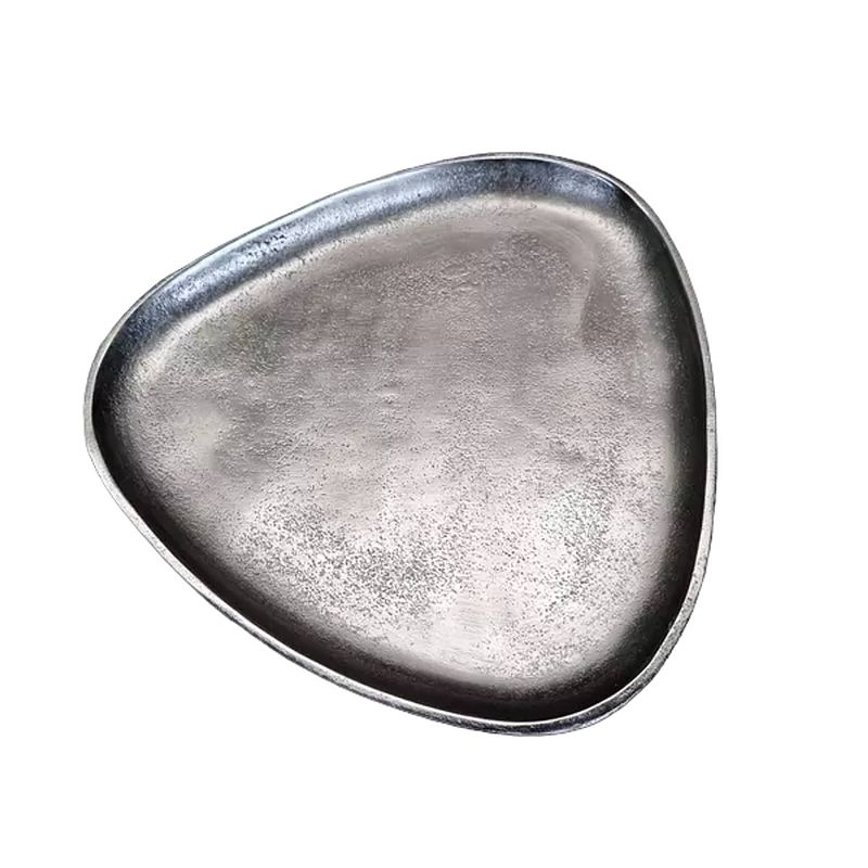 Foto van Benoa aurora antique black nickel tray 29 cm