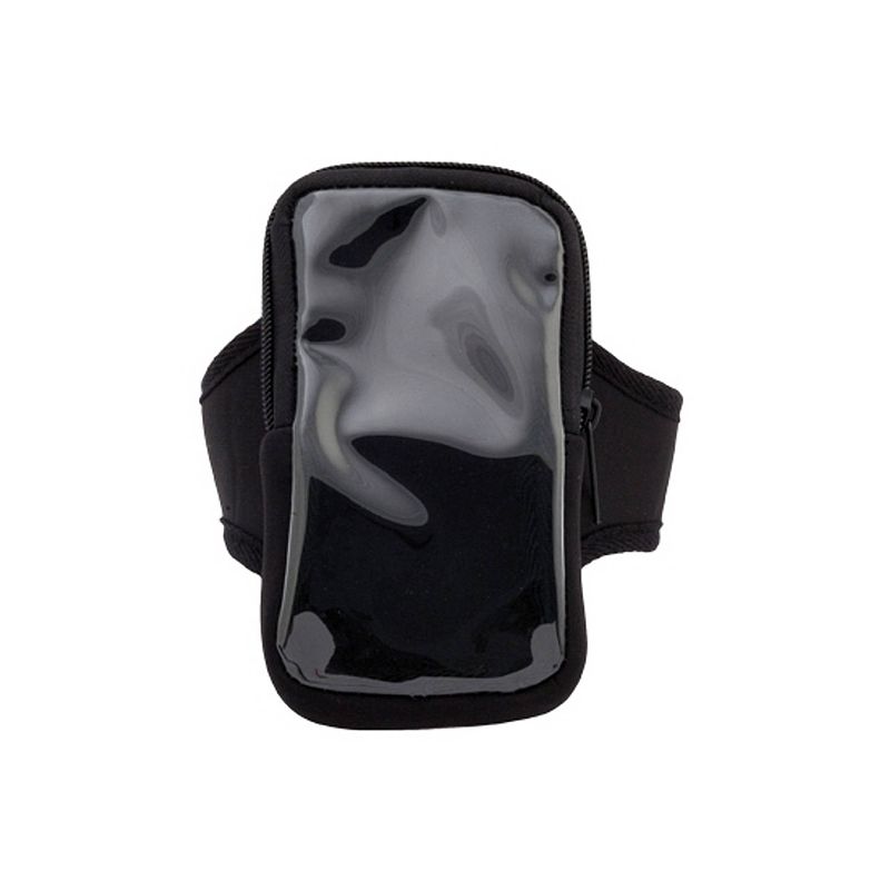 Foto van Voordelige smartphone sport armband zwart - sportarmbanden