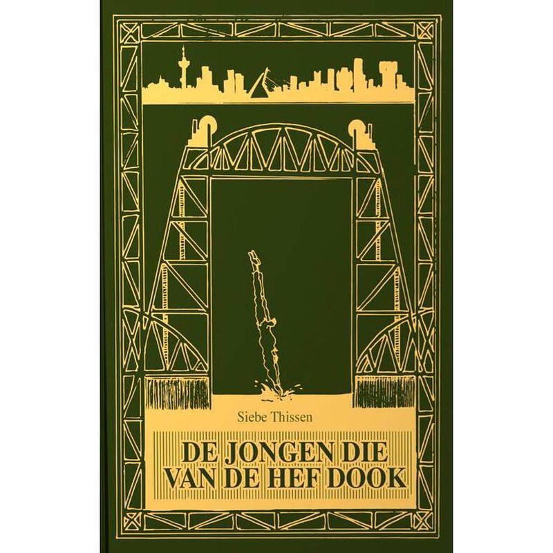 Foto van De jongen die van de hef dook