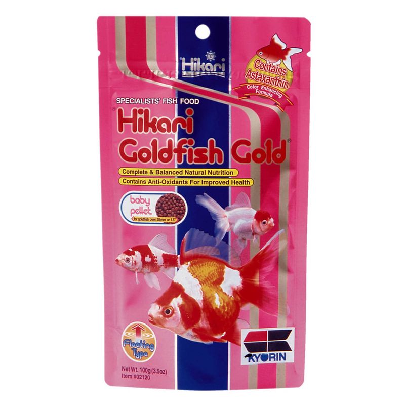 Foto van Hikari - gold goldfish baby 100 gr