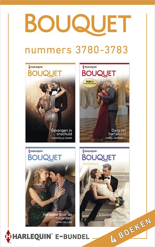 Foto van Bouquet e-bundel nummers 3780-3783 (4-in-1) - carole marinelli - ebook (9789402525489)