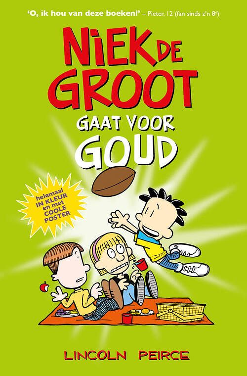 Foto van Niek de groot gaat voor goud - lincoln peirce - ebook (9789026162329)