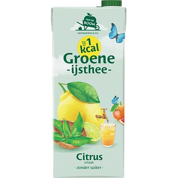 Foto van Van de boom groene thee citrus 1, 5l bij jumbo