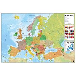 Foto van Grupo erik physical political map of europe es poster 91,5x61cm