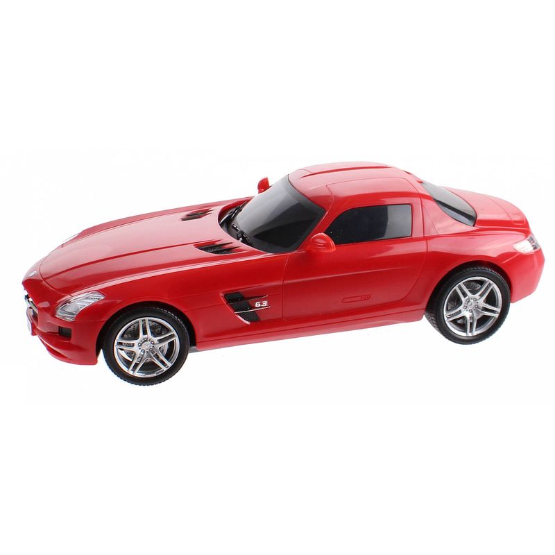 Foto van Gearbox raceauto mercedes benz sls r/c 25 cm 1:16 rood