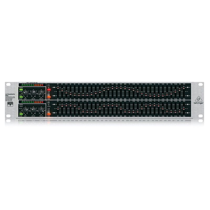 Foto van Behringer fbq3102hd ultragraph pro 2-kanaals equalizer