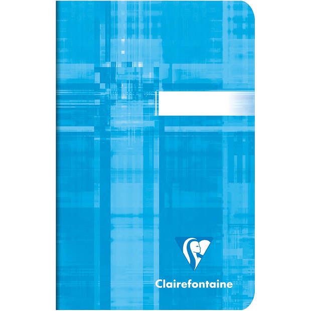 Foto van Clairefontaine metric notitieboekje, ft 9 x 14 cm, 96 bladzijden, gelijnd 10 stuks