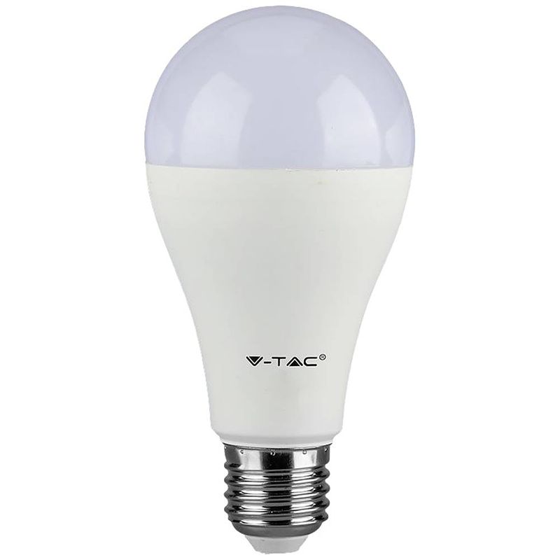 Foto van V-tac 217352 led-lamp energielabel f (a - g) e27 peer 10.50 w daglichtwit (ø x h) 60 mm x 110 mm 3 stuk(s)