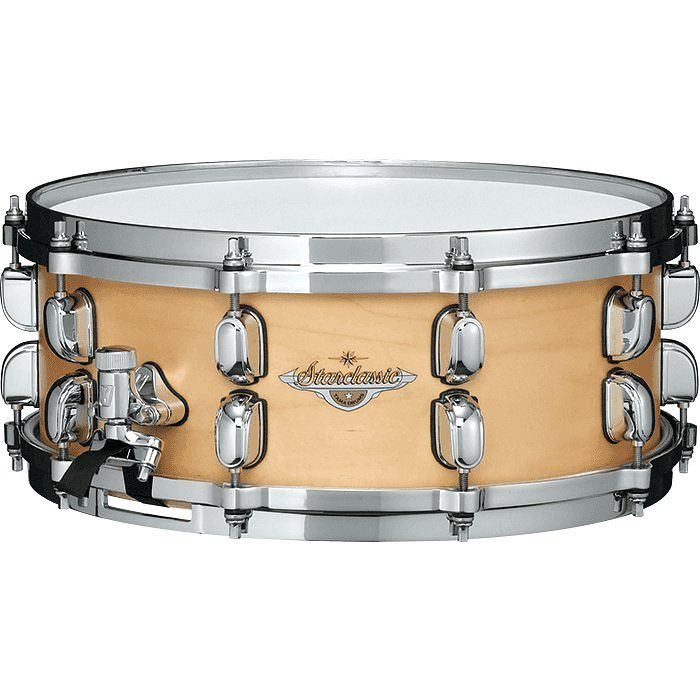 Foto van Tama mas1455-bcs starclassic maple black clouds snare 14 x 5.5