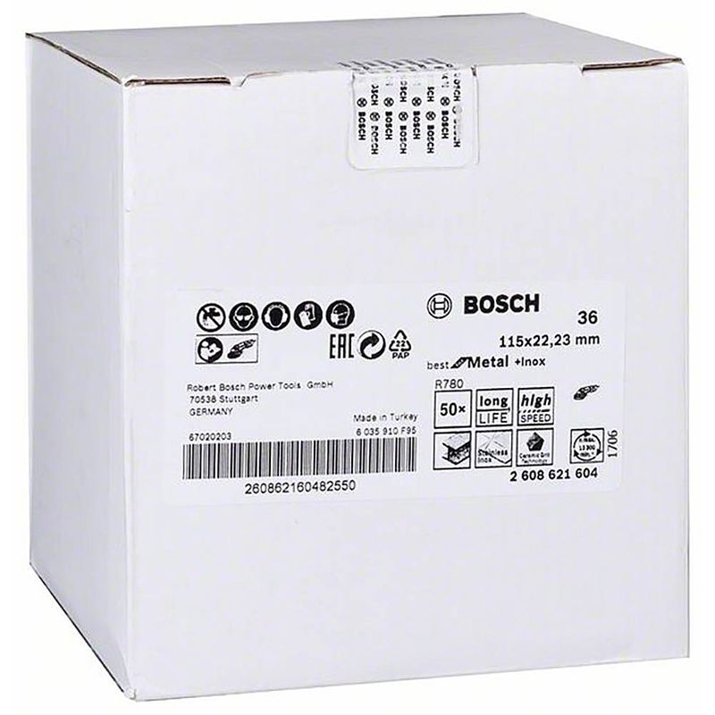 Foto van Bosch professional 2608621604 2608621604 fiberschijf diameter 115 mm 1 stuk(s)