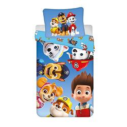 Foto van Paw patrol dekbedovertrek puppy power - eenpersoons - 140 x 200 cm - polyester