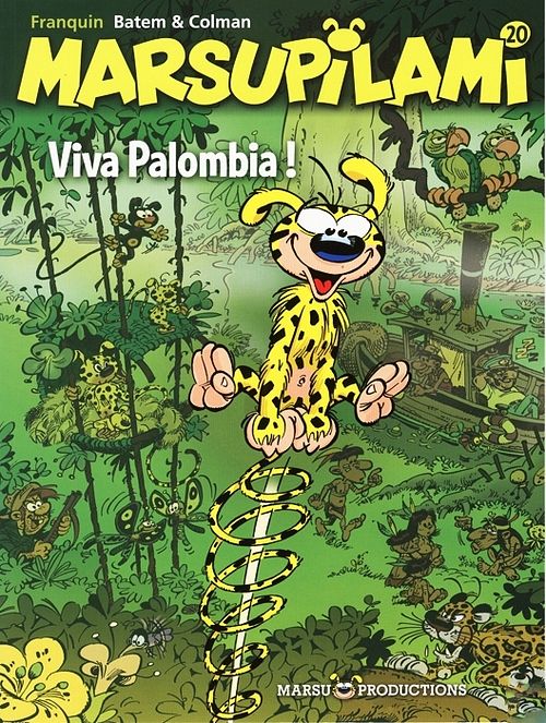 Foto van Marsupilami - 20 - viva palombia ! - andré franquin, stéphane colman - paperback (9782354260064)