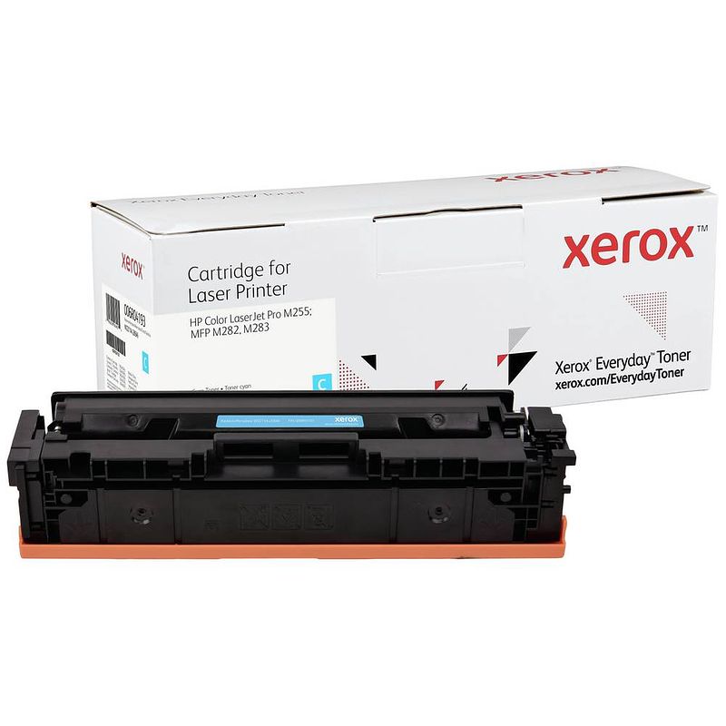 Foto van Xerox everyday toner single vervangt hp 207a (w2211a) cyaan 1250 bladzijden compatibel toner