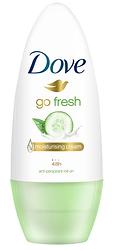 Foto van Dove go fresh cucumber deodorant roller