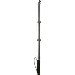 Foto van Cullmann handstativ selfiestick werkhoogte: 42 - 100 cm zwart, grijs incl. handlus, voor smartphones en gopro