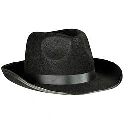 Foto van Boland hoed maffia unisex one size zwart