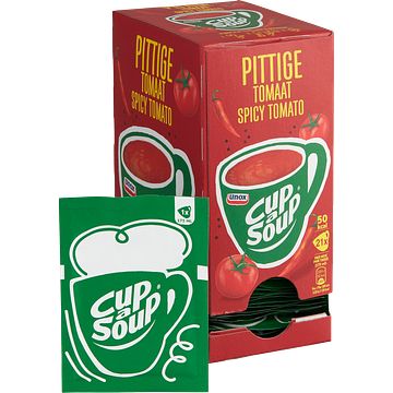 Foto van Unox cupasoup pittige tomaat 21 x 175ml bij jumbo