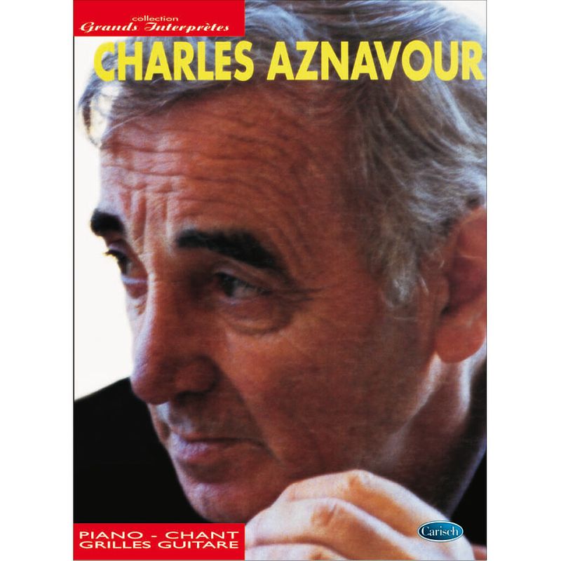Foto van Hal leonard aznavour: collection grands interprètes songboek voor piano, gitaar en zang