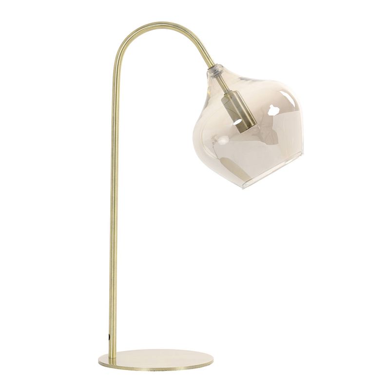 Foto van Light & living - tafellamp rakel - 28x17x50.5cm - brons