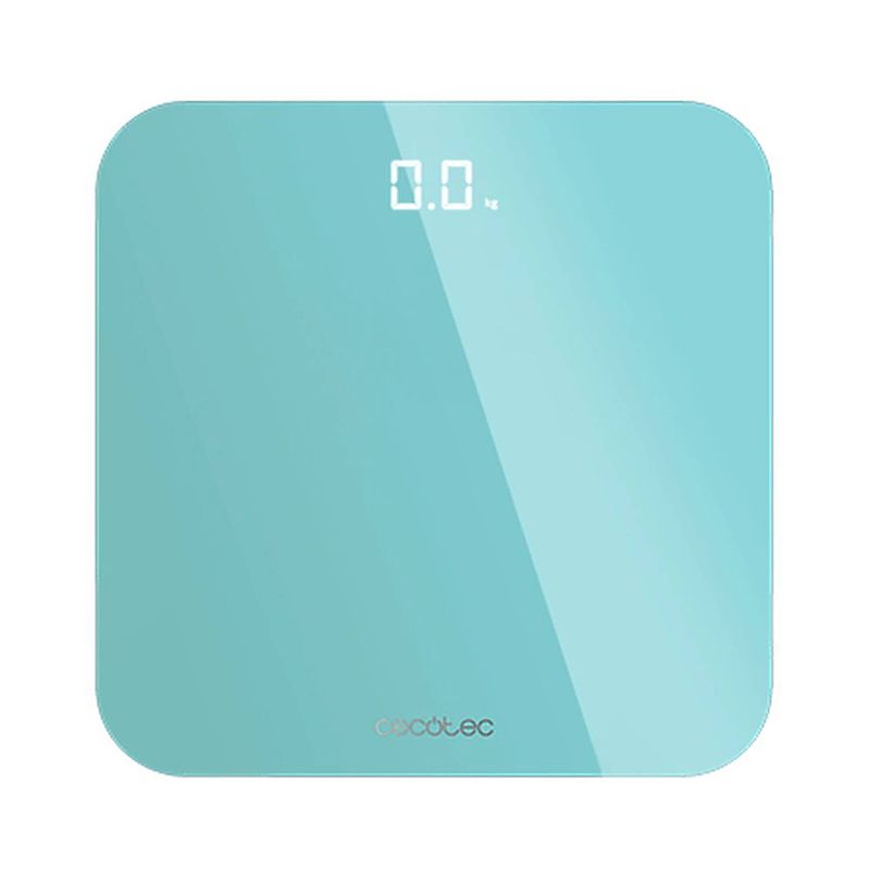 Foto van Digitale personenweegschaal cecotec surface precision 9350 healthy blauw